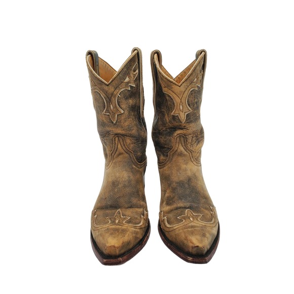 Old Gringo Western Cowgirl Cowboy Short Tip Boots - Picture 3 of 11